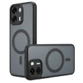 Калъф за Oppo A6 4G - PureFrost MagSafe - Techsuit - Черен (Frosted Black)