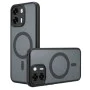 Калъф за Oppo A6 4G - PureFrost MagSafe - Techsuit - Черен (Frosted Black)
