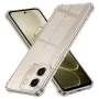 Калъф за Oppo A6 4G - Shockproof Clear Silicone - Techsuit - Прозрачен