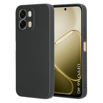Калъф за Oppo A6 4G - SoftFlex - Techsuit - Черен