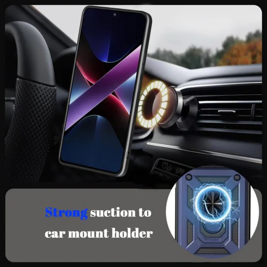 Калъф за Oppo A6 Pro 4G / 5G - Techsuit CamShield Series - Син