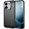 Калъф – Oppo A6 Pro 4G / 5G – Techsuit Carbon Silicone – Черен