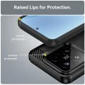 Калъф – Oppo A6 Pro 4G / 5G – Techsuit Carbon Silicone – Черен