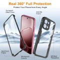 Калъф за Oppo A6 Pro 4G / 5G - Techsuit ColorVerse 360 Series + Протектор - Черен