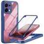 Калъф за Oppo A6 Pro 4G / 5G - Techsuit ColorVerse 360 Series + Протектор - Син
