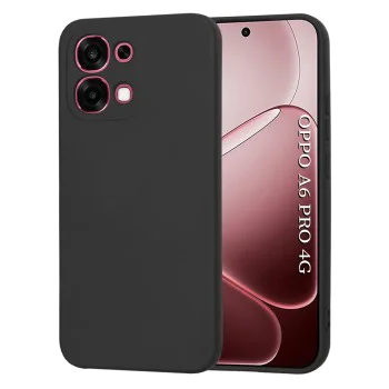 Калъф за Oppo A6 Pro 4G / 5G - Techsuit SoftFlex - Черен
