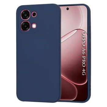 Калъф за Oppo A6 Pro 4G / 5G - Techsuit SoftFlex - Тъмносин
