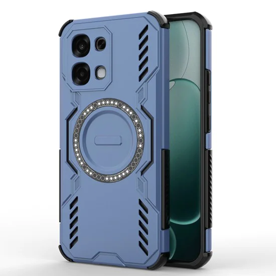 Калъф за Oppo A6 Pro 4G / A6 Pro 5G - ArmorMag Case - Techsuit - Син