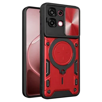Калъф за Oppo A6 Pro 4G / A6 Pro 5G - CamGuard Pro - Techsuit - Червен