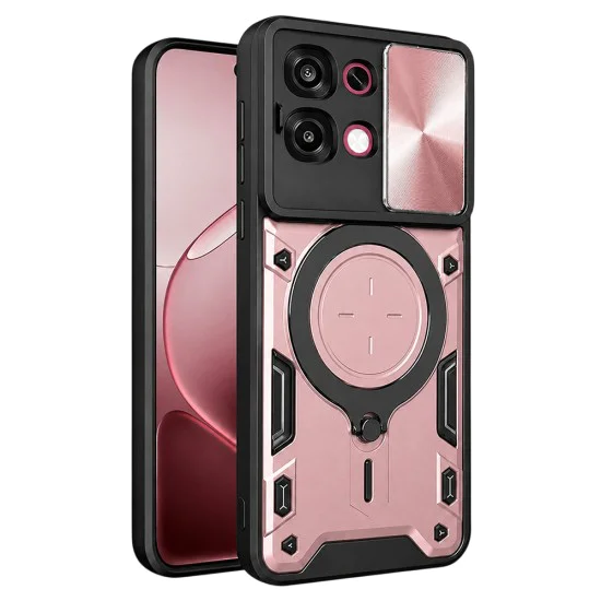 Калъф за Oppo A6 Pro 4G / A6 Pro 5G - CamGuard Pro - Techsuit - Rose Gold