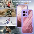 Калъф за Oppo A6 Pro 4G / A6 Pro 5G - ColorVerse 360 Series + протектор - Techsuit - Лилав