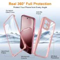 Калъф за Oppo A6 Pro 4G / A6 Pro 5G - ColorVerse 360 Series + протектор - Techsuit - Розов