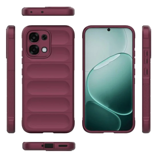 Калъф за Oppo A6 Pro 4G / A6 Pro 5G - Magic Shield - Techsuit - Бордо
