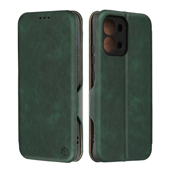 Калъф за Oppo A6 Pro 4G / A6 Pro 5G - Safe Wallet Plus - Techsuit - Зелен