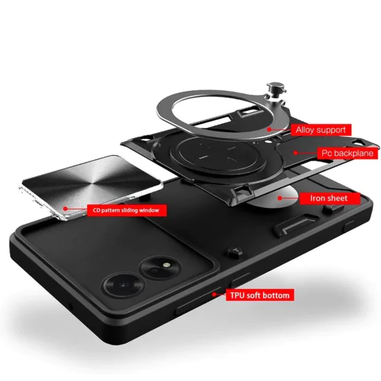 Калъф за Oppo A60 4G - CamGuard Pro - Син