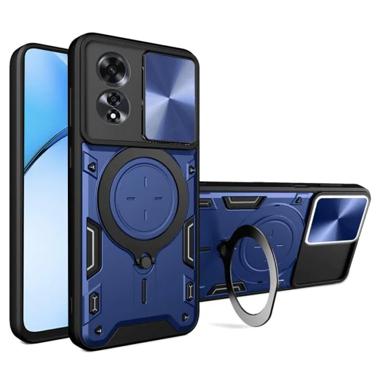 Калъф за Oppo A60 4G - CamGuard Pro - Син