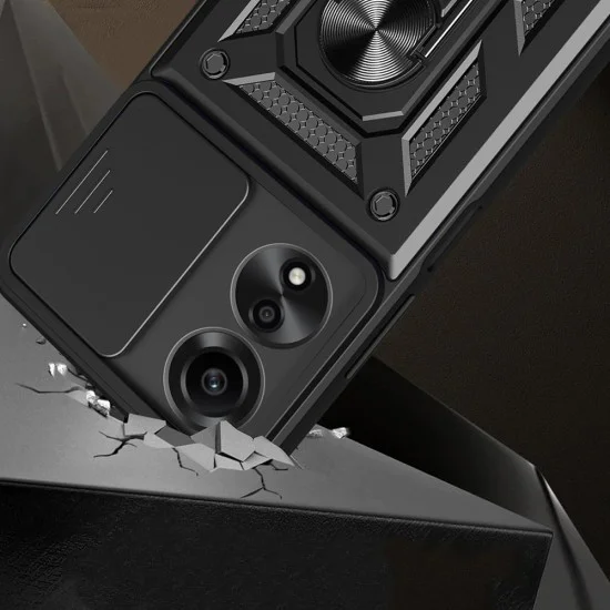 Калъф за Oppo A60 4G - CamShield Series - черен