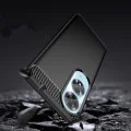 Калъф за Oppo A60 4G - Carbon Silicone - Черен