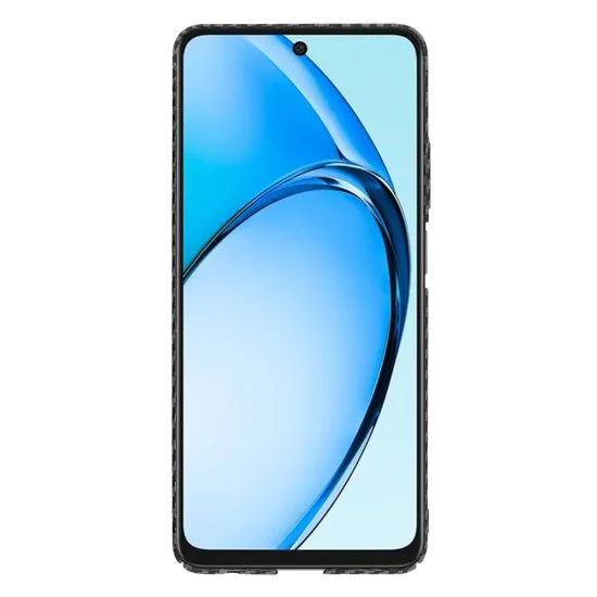 Калъф за Oppo A60 4G - Carbonite FiberShell - Черен