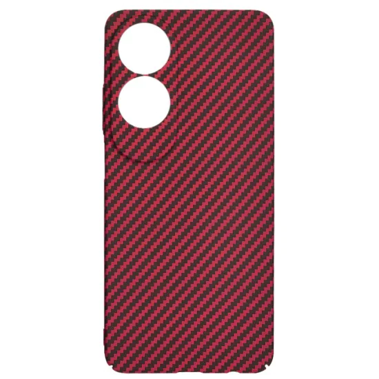 Калъф за Oppo A60 4G - Carbonite FiberShell - Червен