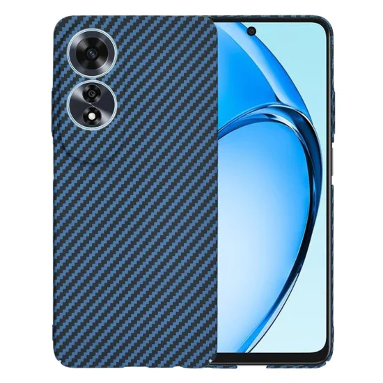 Калъф за Oppo A60 4G - Carbonite FiberShell - Cyan