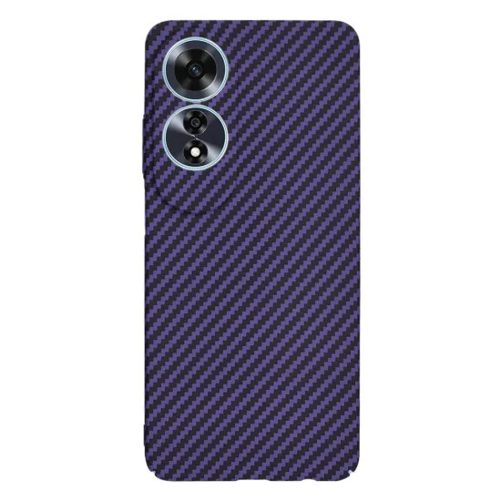 Калъф за Oppo A60 4G - Carbonite FiberShell - Лилав