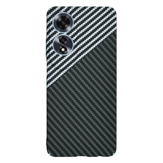 Калъф за Oppo A60 4G - Carbonite FiberShell - Stealth Grey
