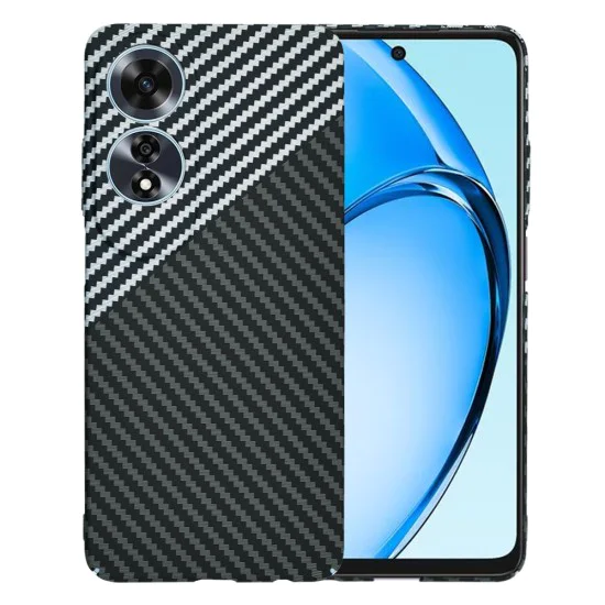 Калъф за Oppo A60 4G - Carbonite FiberShell - Stealth Grey