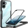 Калъф за Oppo A6x 4G / 5G / A6k 4G - ColorVerse 360 Series + протектор - Techsuit - Черен