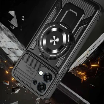 Калъф за Oppo A6x 4G / A6x 5G - RuggedCam - Techsuit - Черен