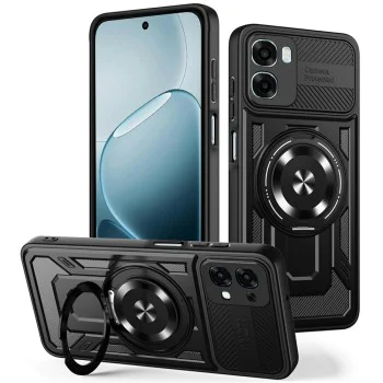 Калъф за Oppo A6x 4G / A6x 5G - RuggedCam - Techsuit - Черен