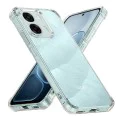 Калъф за Oppo A6x 4G / A6x 5G - Shockproof Clear Silicone - Techsuit - Прозрачен