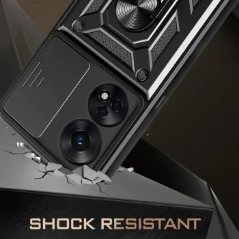Калъф за Oppo A78 4G - CamShield Series - черен