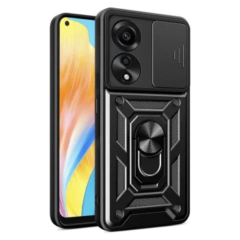 Калъф за Oppo A78 4G - CamShield Series - черен