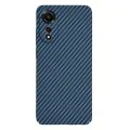 Калъф за Oppo A78 4G - Carbonite FiberShell - Cyan