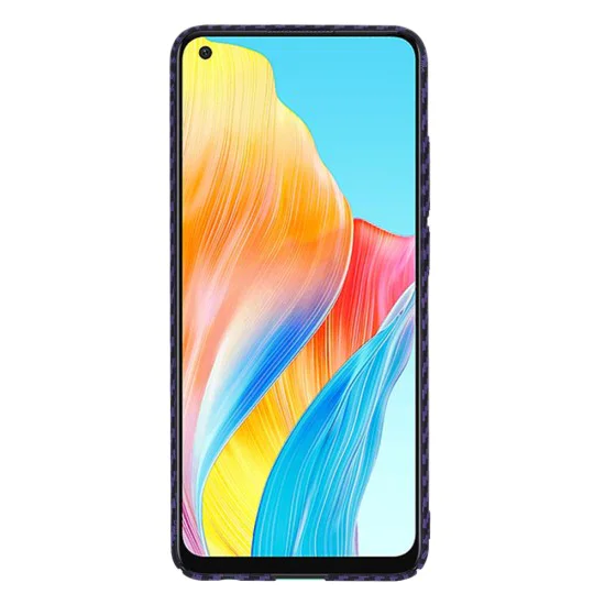 Калъф за Oppo A78 4G - Carbonite FiberShell - Лилав