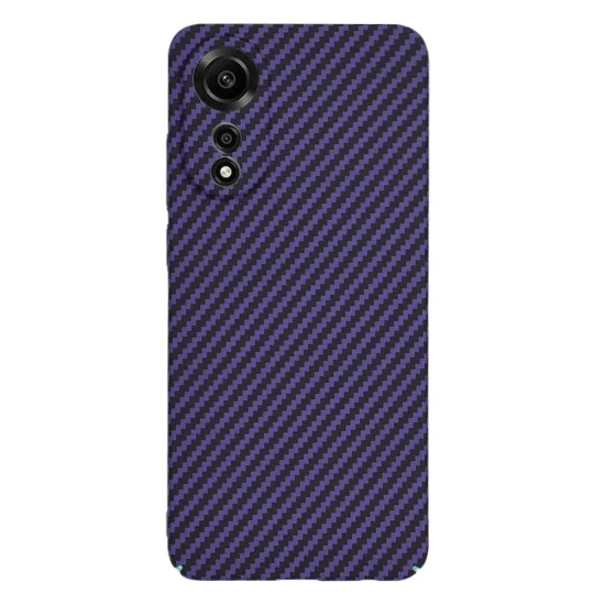 Калъф за Oppo A78 4G - Carbonite FiberShell - Лилав