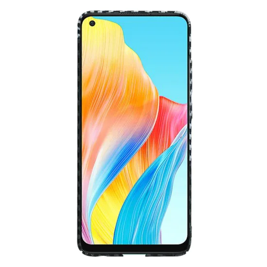 Калъф за Oppo A78 4G - Carbonite FiberShell - Stealth Gray