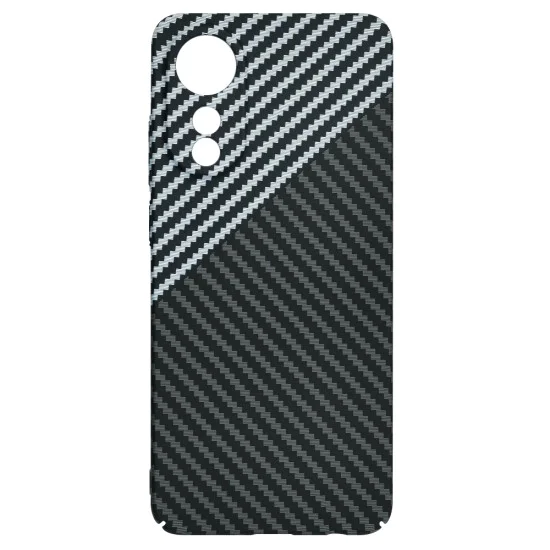 Калъф за Oppo A78 4G - Carbonite FiberShell - Stealth Gray