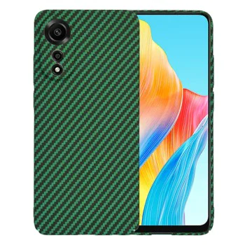 Калъф за Oppo A78 4G - Carbonite FiberShell - Зелен