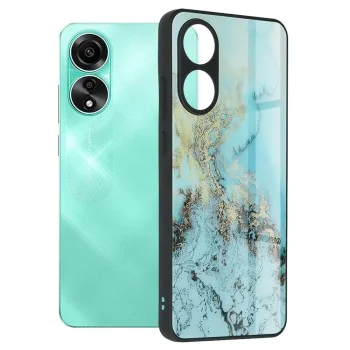 Калъф за Oppo A78 4G - Glaze Series - Blue Ocean