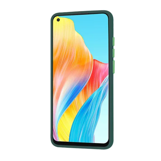 Калъф за Oppo A78 4G - HaloFrost Series - Midnight Green