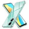 Калъф за Oppo A78 4G - Удароустойчив прозрачен силикон - прозрачен