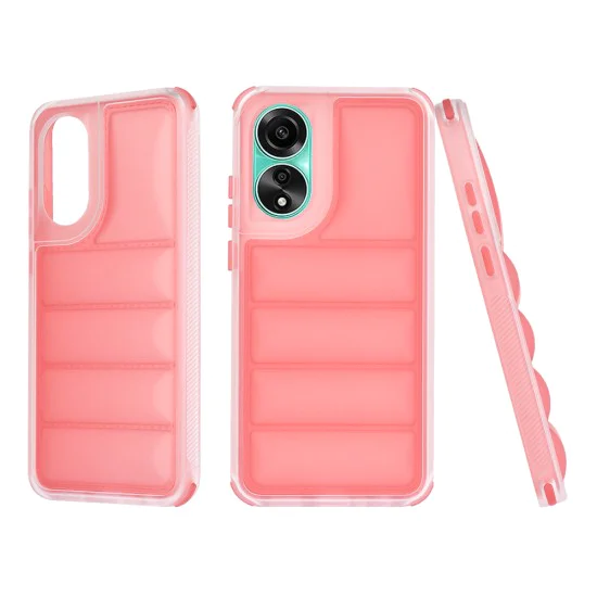 Калъф за Oppo A78 4G - Wave Shield - Червен
