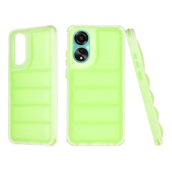 Калъф за Oppo A78 4G - Wave Shield - Зелен