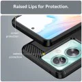 Калъф за Oppo A79 5G / OnePlus Nord N30 SE - Carbon Silicone - Черен