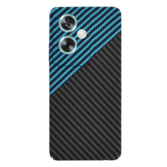Калъф за Oppo A79 5G / OnePlus Nord N30 SE - Carbonite FiberShell - Blue Pulse