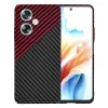 Калъф за Oppo A79 5G / OnePlus Nord N30 SE - Carbonite FiberShell - Red Vortex