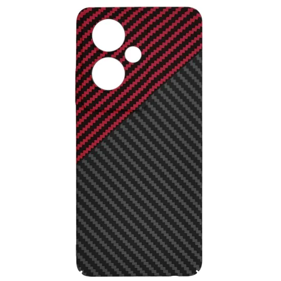 Калъф за Oppo A79 5G / OnePlus Nord N30 SE - Carbonite FiberShell - Red Vortex