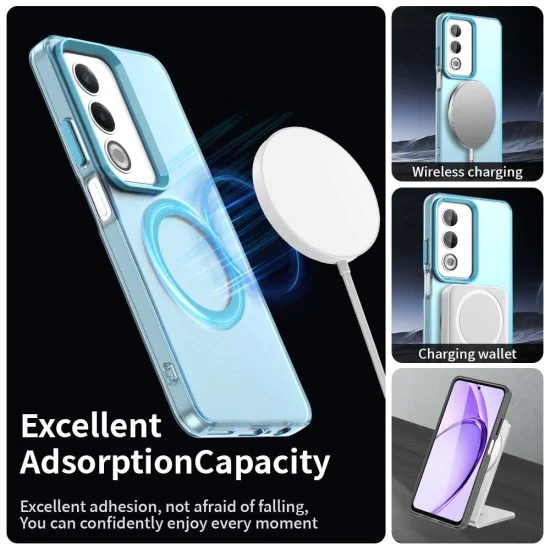 Калъф за Oppo A80 5G - CandyCase MagSafe - Син
